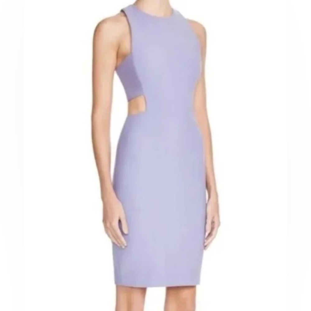 NWT Elizabeth and James - Lilac “Lela” Cutout Bodycon Dress - Size 4